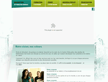 Tablet Screenshot of ceabellechasse.ca